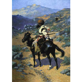 Frederic Remington - An Indian Trapper