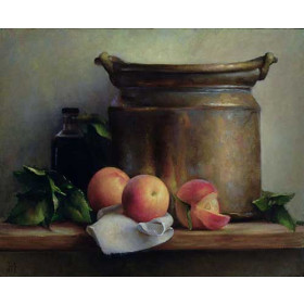 Fruits and A Copper Pot