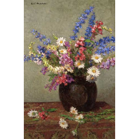 Gari Melchers - July Flowers