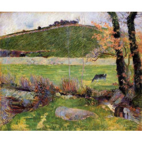 Gauguin, Paul - A Meadow on the Banks of the Aven