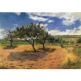 Gauguin, Paul - Apple Trees at lHermitage