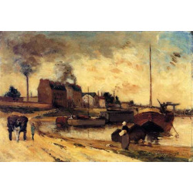 Gauguin, Paul - Cail Factories and Quai de Grenelle