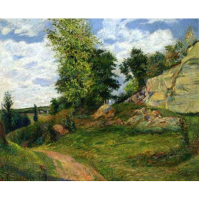 Gauguin, Paul - Chou Quarries at Pontoise - I