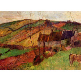 Gauguin, Paul - Cottages on Mount Sainte-Marguerite