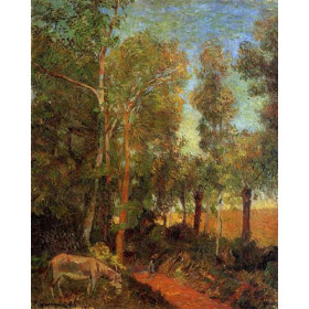 Gauguin, Paul - Donkey by the Lane