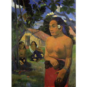 Gauguin, Paul - E haere oe i hia (also known as Where Are You Going)