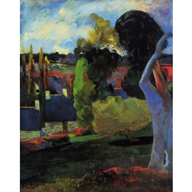 Gauguin, Paul - Farm in Brittany