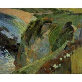 Gauguin, Paul - Flutist on the Cliffs