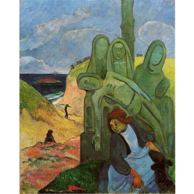 Gauguin, Paul - Green Christ (also known as Breton Calvary)