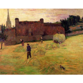 Gauguin, Paul - Haymaking