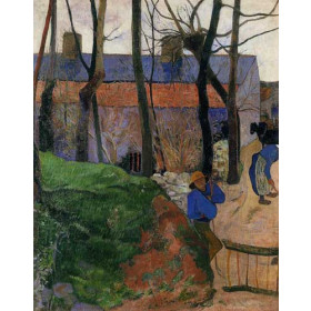 Gauguin, Paul - Houses in le Pouldu