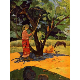 Gauguin, Paul - Meu Taporo (also known as Picking Lemons)