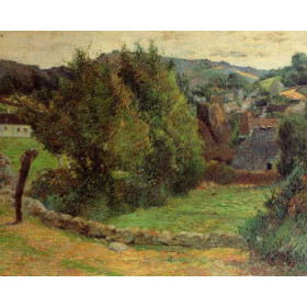 Gauguin, Paul - Mount Sainte-Marguerite from near the Presbytery