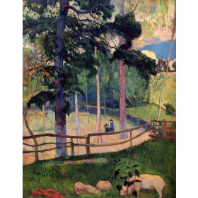 Gauguin, Paul - Nostalgic Promenade