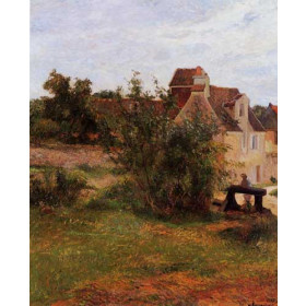 Gauguin, Paul - Osny, the Gate, Busagny Farm