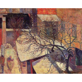 Gauguin, Paul - Paris in the Snow