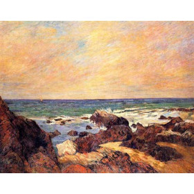 Gauguin, Paul - Rocks and Sea