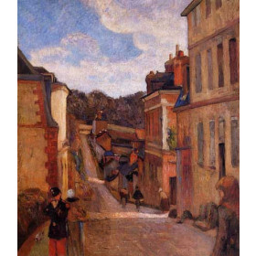 Gauguin, Paul - Rue Jouvenet, Rouen