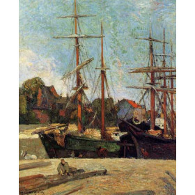 Gauguin, Paul - Schooner and Three-Master