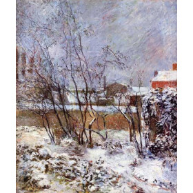 Gauguin, Paul - Snow, Rue Carcel