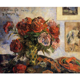 Gauguin, Paul - Vase of Peonies