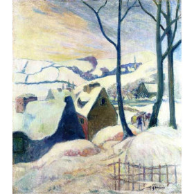 Gauguin, Paul - Village in the Snow