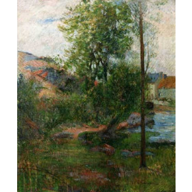 Gauguin, Paul - Willow by the Aven