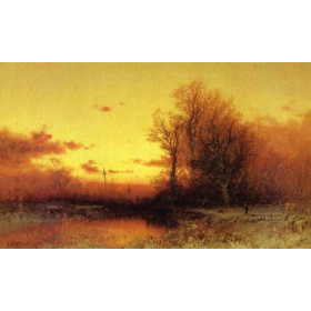 George Herbert McCord - Winter Sunset