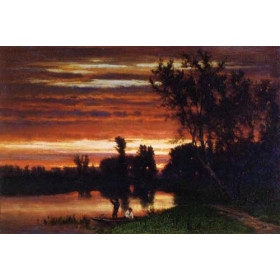 George Inness - Dawn