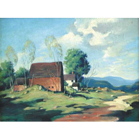 George Mattew Bruestle - New England Farm