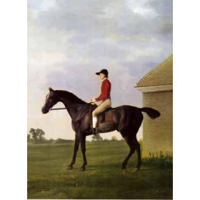 George Stubbs - Gimcrack, with John Pratt Up, on Newmark