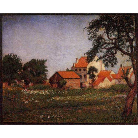 Georges Lemmen - House at La Hulpe