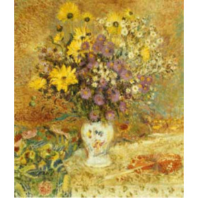 Georges Lemmen - Vase of Flowers