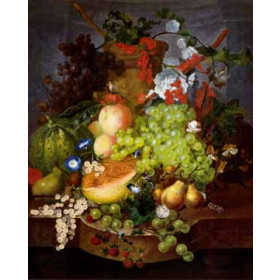 Georgius van Os - Still Life Fruit