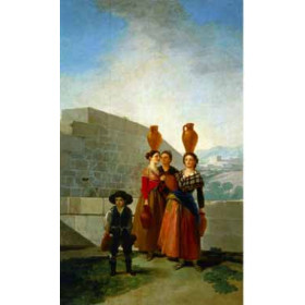 Goya, Francisco - Girls Carrying Jugs of Water