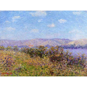 Gustave Loiseau - Banks of the Seine in Summer, Tournedos-sur-Seine