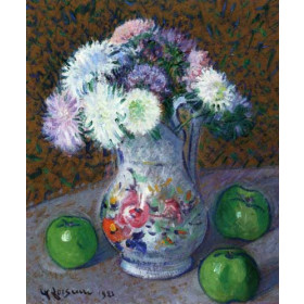 Gustave Loiseau - Vase of Flowers