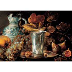 Heem, Jan Davidz de(Holland) - Fruti Still Life with a Silver Beaker