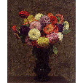 Henri Fantin-Latour - Dahlias