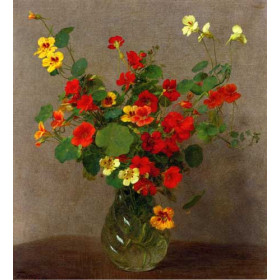 Henri Fantin-Latour - Nasturtiums