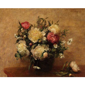 Henri Fantin-Latour - Peonies