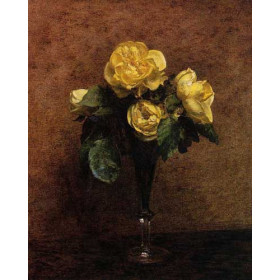 Henri Fantin-Latour - Roses Marechal Neil