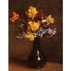 Henri Fantin-Latour - Vase of Flowers