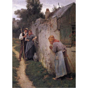 Henry Mosler - Approaching Storm