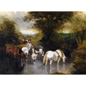 Herring, Jnr., John Frederick - At the Ford