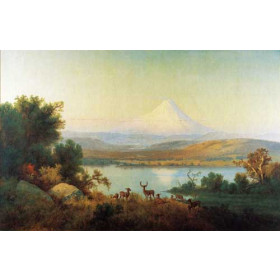 Hill, Thomas - Mt. Hood Erupting