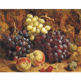 Hughes, William (UK) - Still Life With Grapes