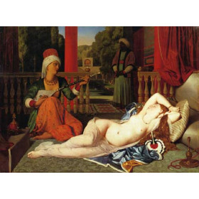 Ingres - Odalisque with Female Slave