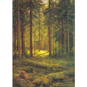 Ivan Ivanovich Shishkin - Coniferous forest. Sunny day