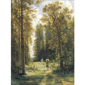 Ivan Ivanovich Shishkin - Path in a forest